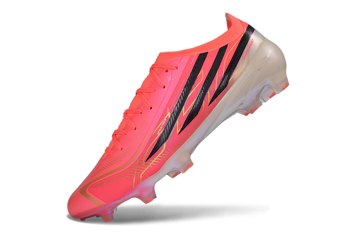 Adidas F50 Elite FG – Coral/Pink/Core Black/Gold