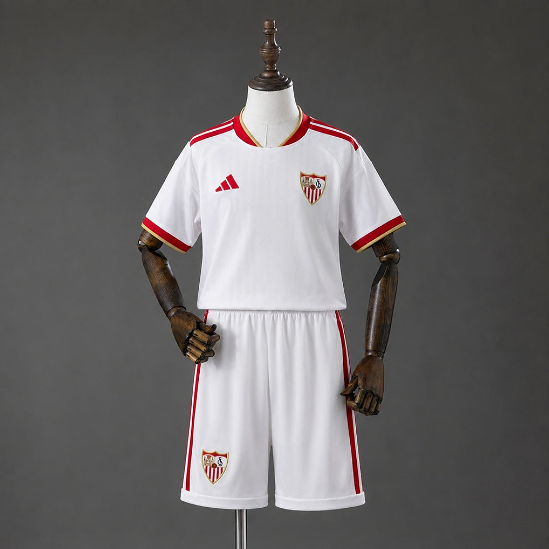 Sevilha Home Jersey 26/27 - Kit Infantil