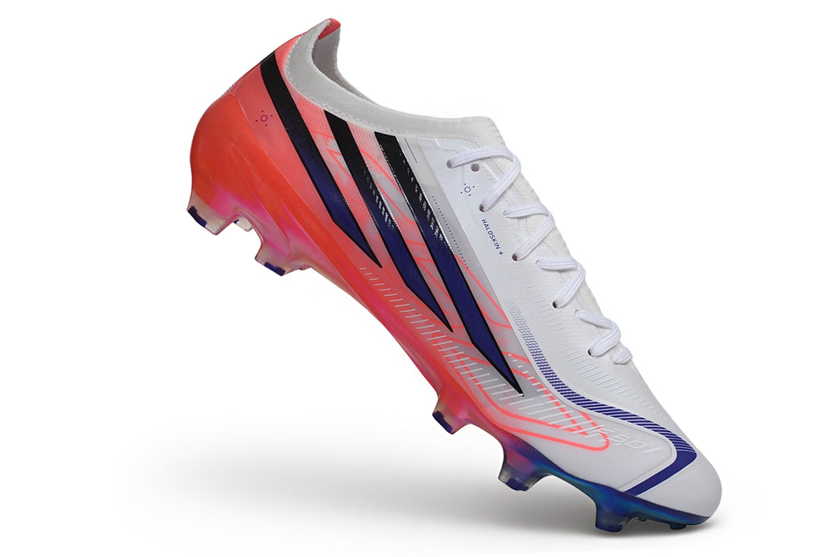 Adidas F50 Elite FG – Blanco/Rojo solar/Negro núcleo