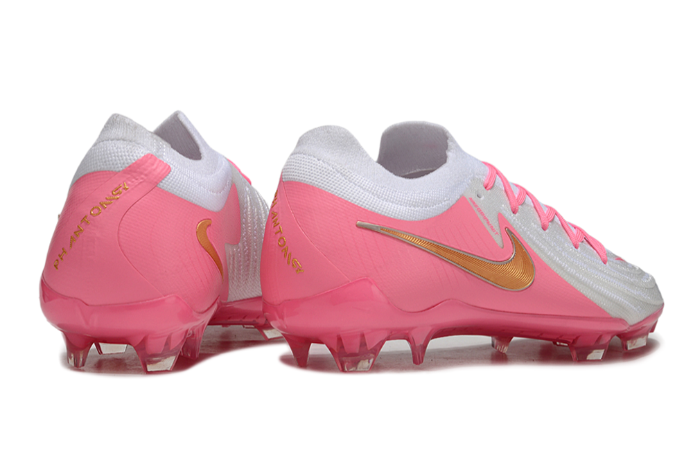NIKE MERCURIAL VAPOR 15 ELITE FG – WHITE / PINK / GOLD