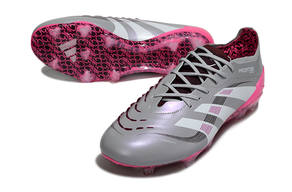 ADIDAS PREDATOR ELITE FG – GREY / SILVER / PINK