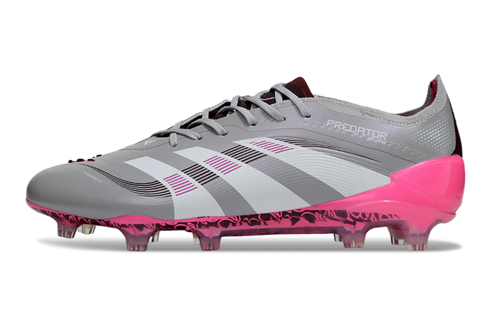 ADIDAS PREDATOR ELITE FG – GREY / SILVER / PINK