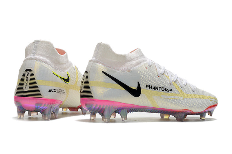 NIKE PHANTOM GT ELITE DF FG – WHITE / BLACK / PINK BLAST