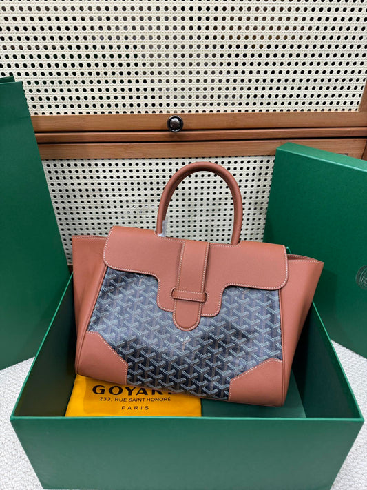 Goyard Saïgon Structuré – Castanho & Preto