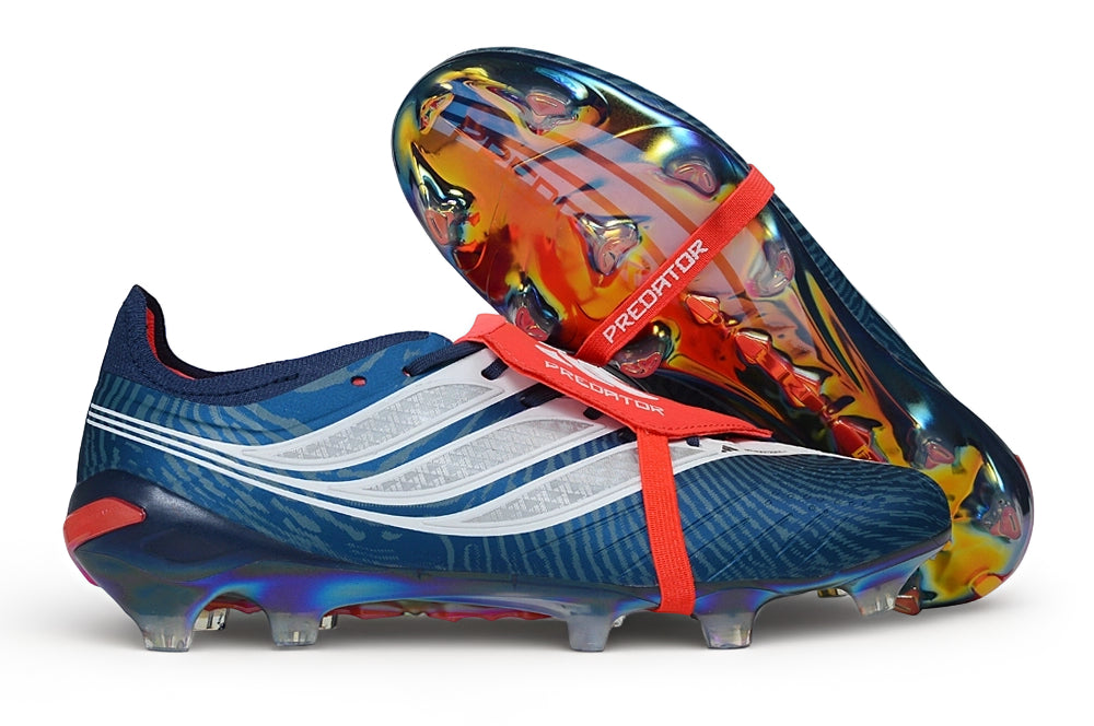 ADIDAS PREDATOR ELITE FT FG – NAVY / SILVER / RED