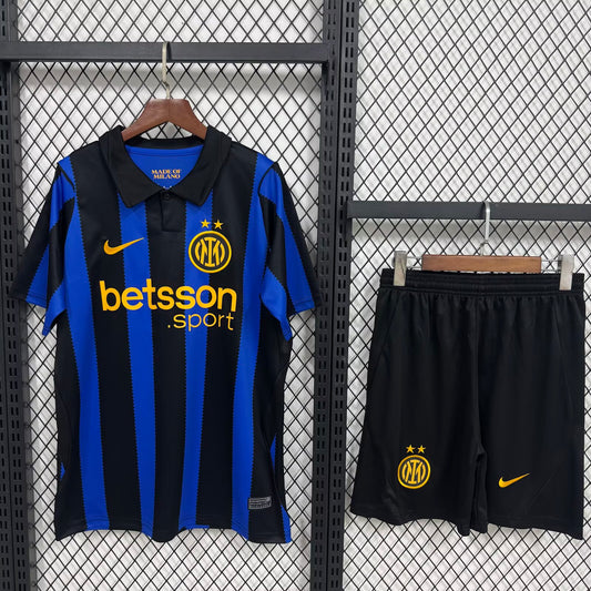 Inter Milan home Jersey 26/27 - Kit Infantil