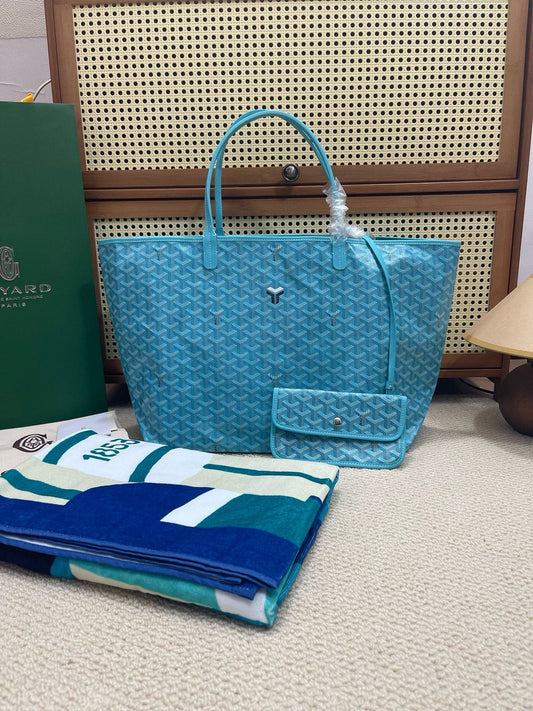 Mala Tote Goyard – Azul Turquesa