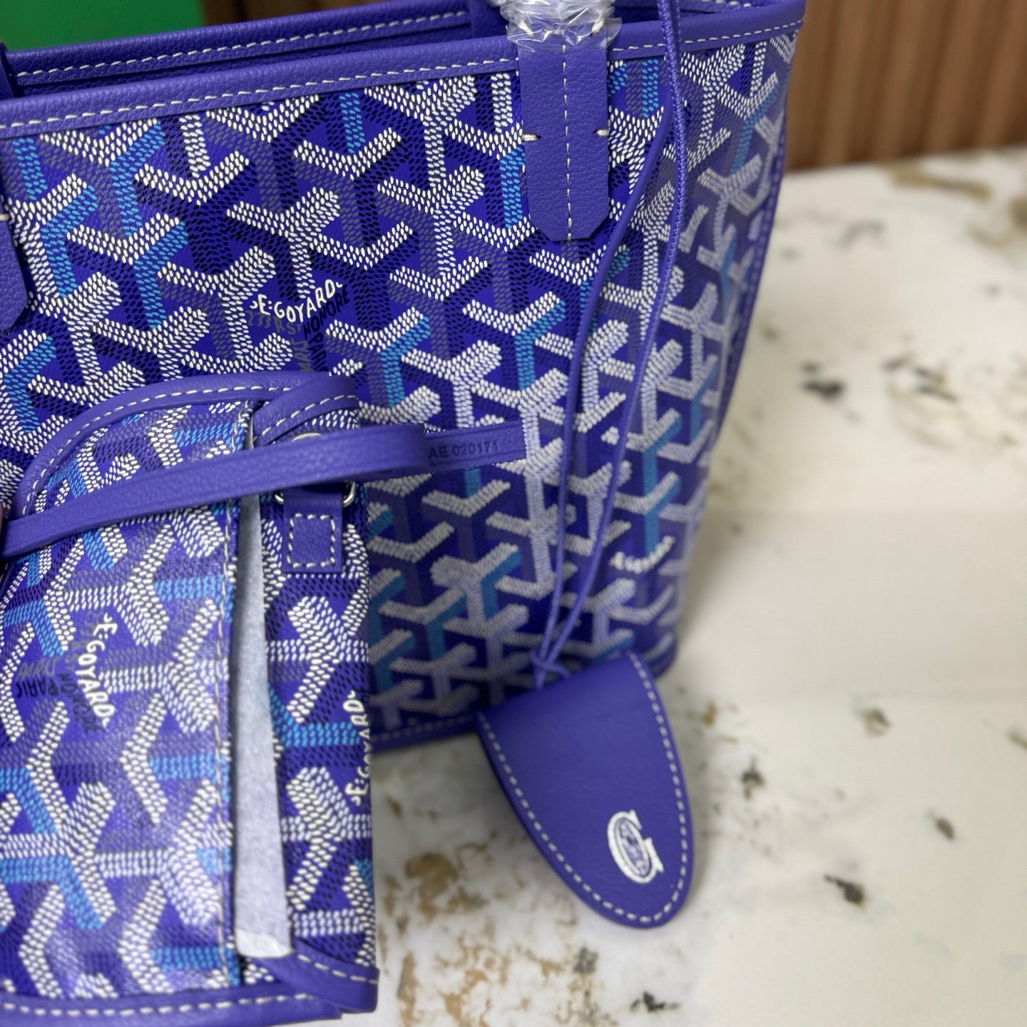 Goyard Anjou Mini – Azul Violeta