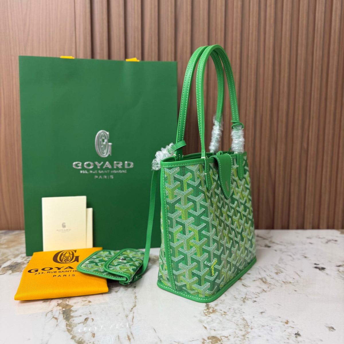 Goyard Anjou Mini – Verde