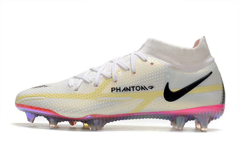 NIKE PHANTOM GT ELITE DF FG – WHITE / BLACK / PINK BLAST