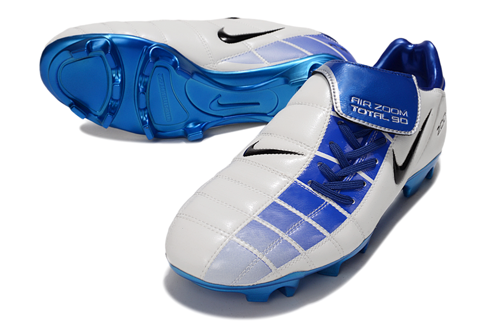 NIKE AIR ZOOM TOTAL 90 II FG – WHITE / BLUE
