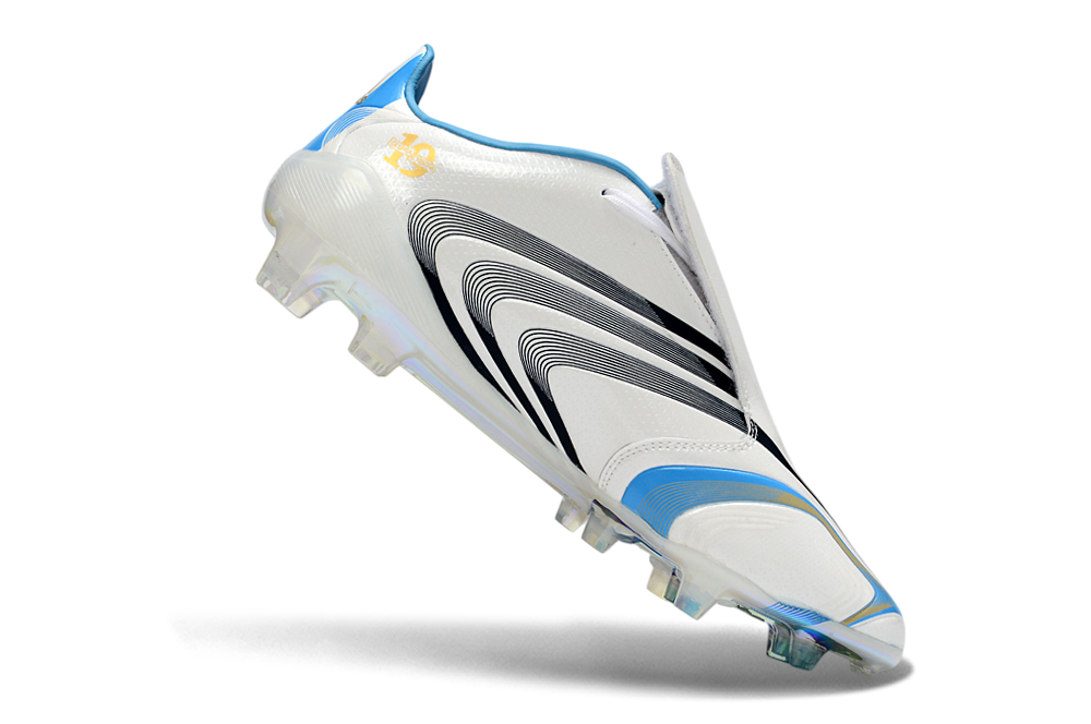 ADIDAS F50+ MESSI-STYLE FG – WHITE / BLACK / BLUE