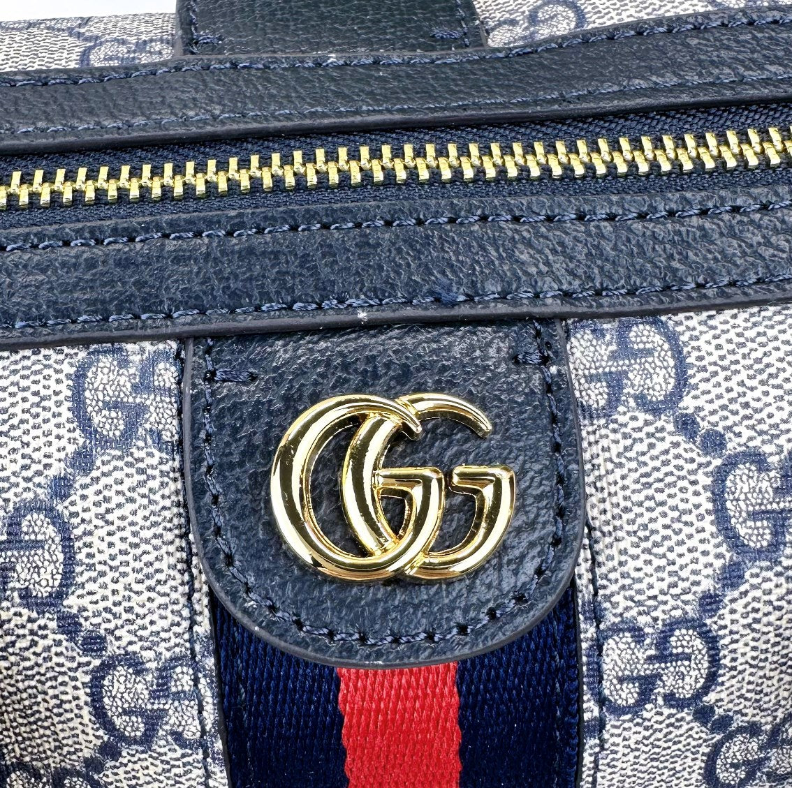 GUCCI OPHIDIA SMALL TOP HANDLE – GG SUPREME