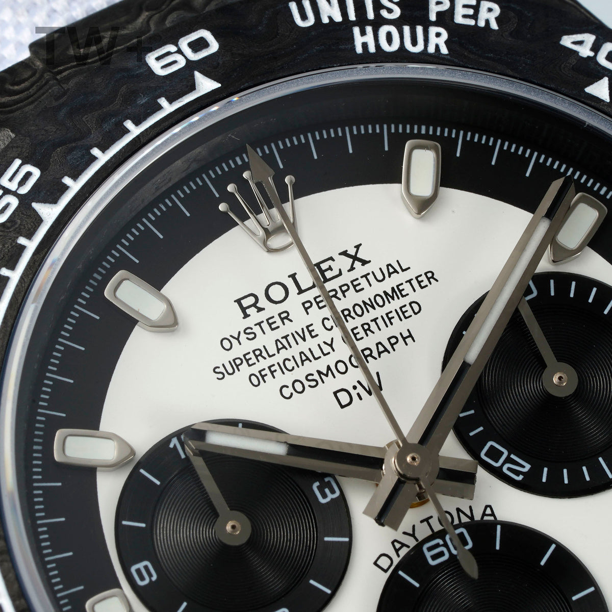 ROLEX DAYTONA DiW CREAM V2 – CARBON / WHITE