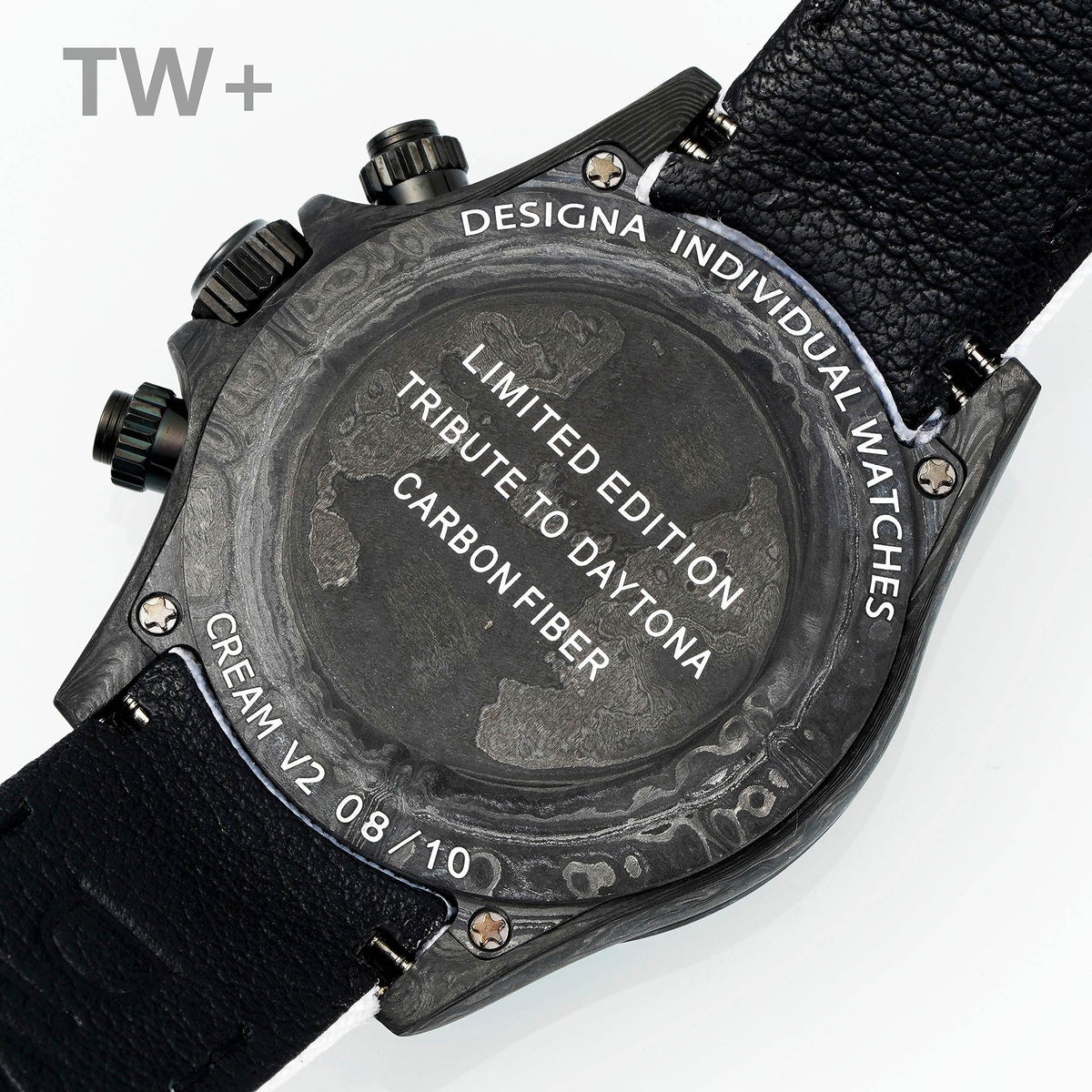 ROLEX DAYTONA DiW CREAM V2 – CARBON / WHITE