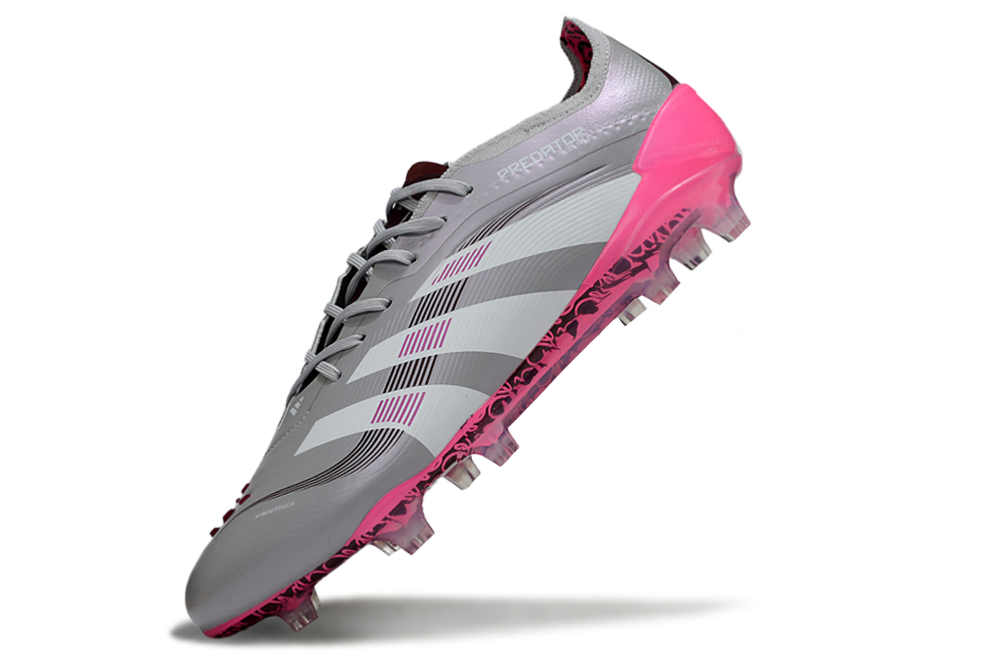 ADIDAS PREDATOR ELITE FG – GREY / SILVER / PINK