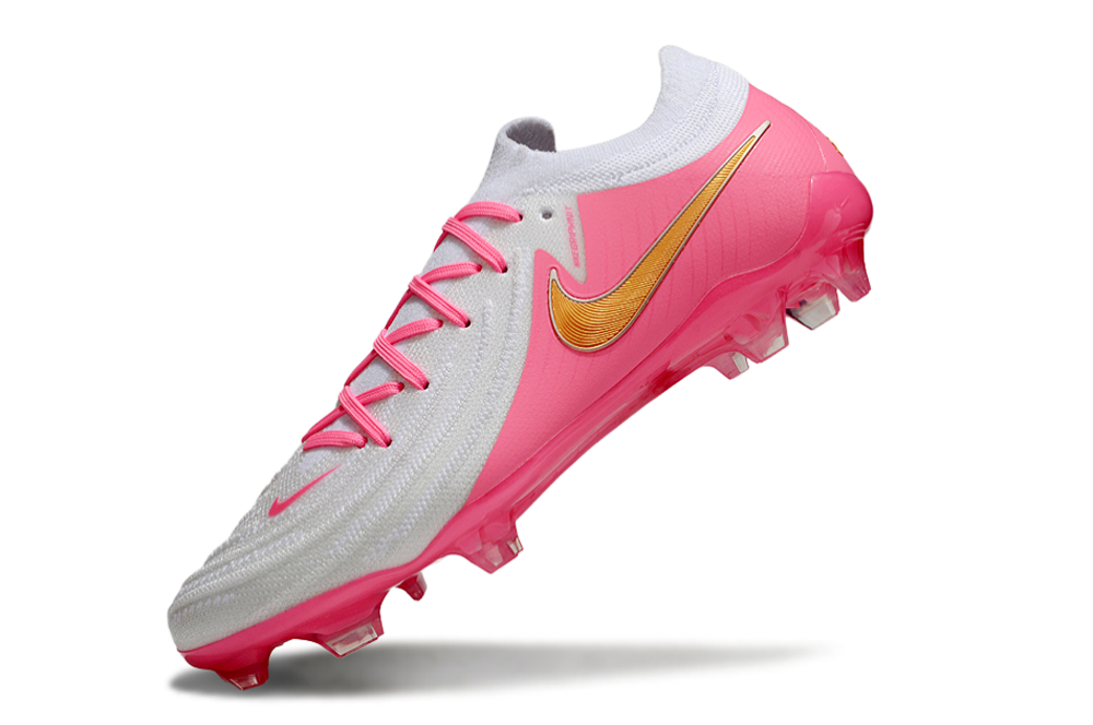 NIKE MERCURIAL VAPOR 15 ELITE FG – WHITE / PINK / GOLD