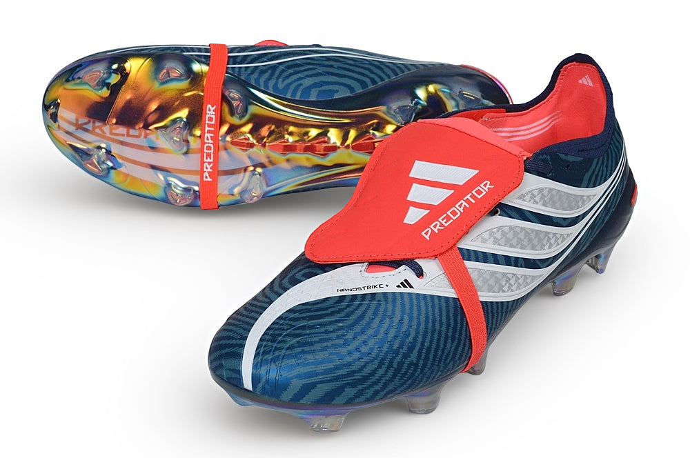 ADIDAS PREDATOR ELITE FT FG – NAVY / SILVER / RED