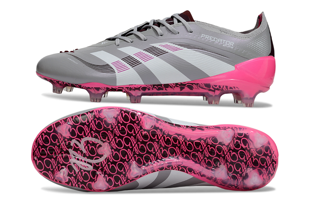 ADIDAS PREDATOR ELITE FG – GREY / SILVER / PINK