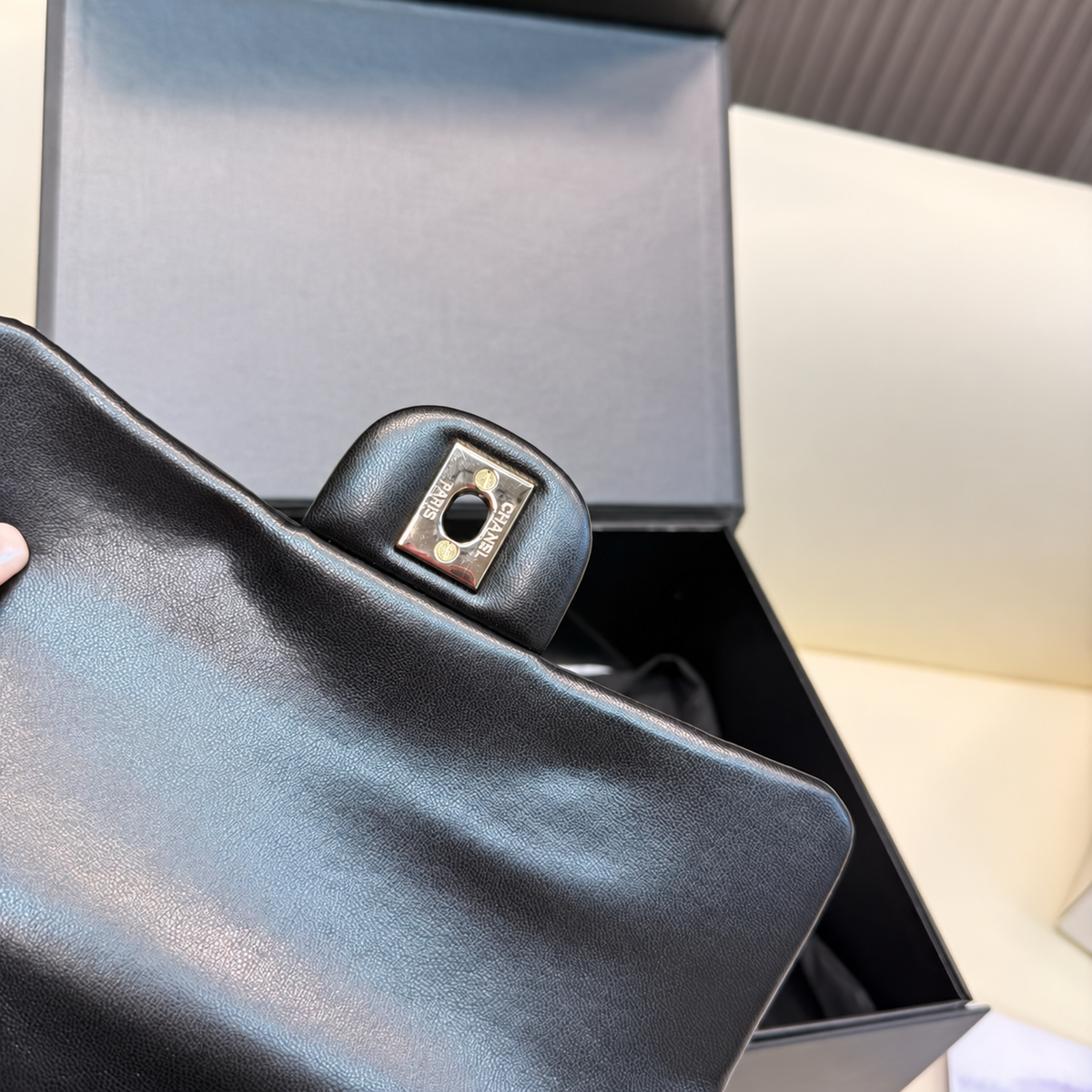 CHANEL Mini Flap Bag with Top Handle