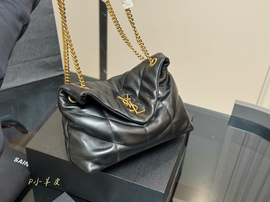Saint Laurent Loulou Puffer Small