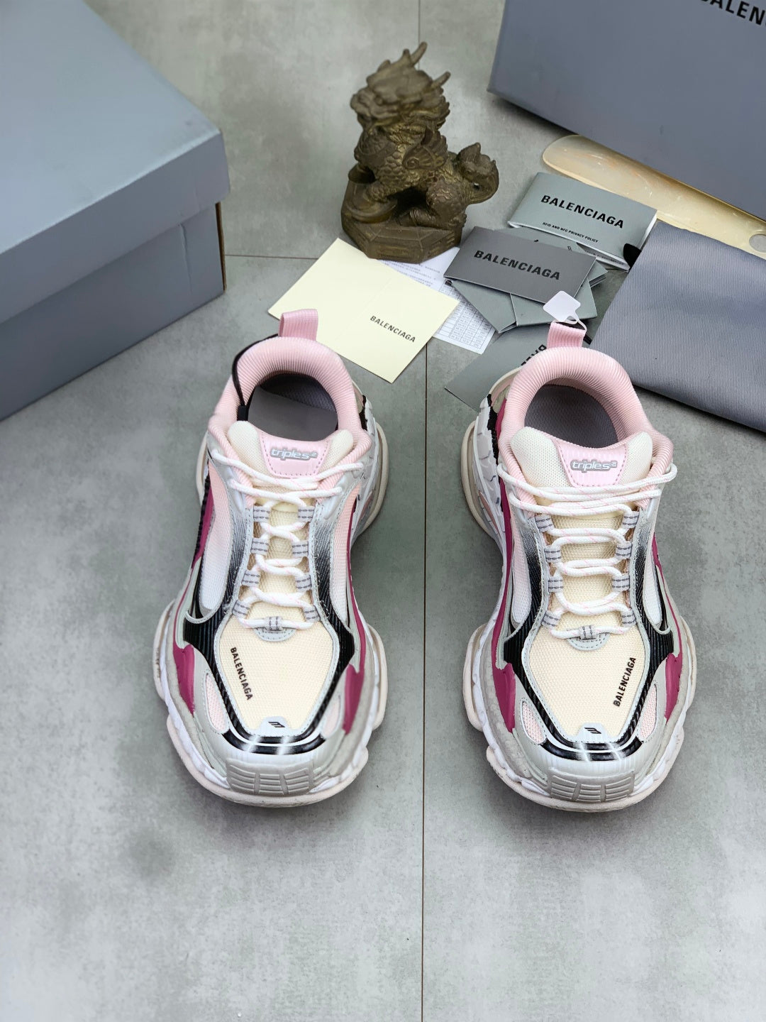 BALENCIAGA RUNNER – WHITE / PINK / BLACK