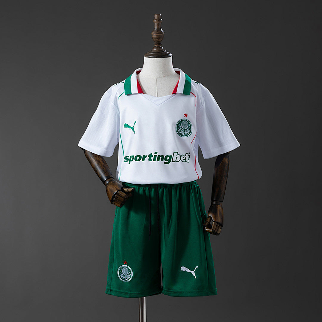 Palmeiras Away Jersey 26/27 - Kit Infantil