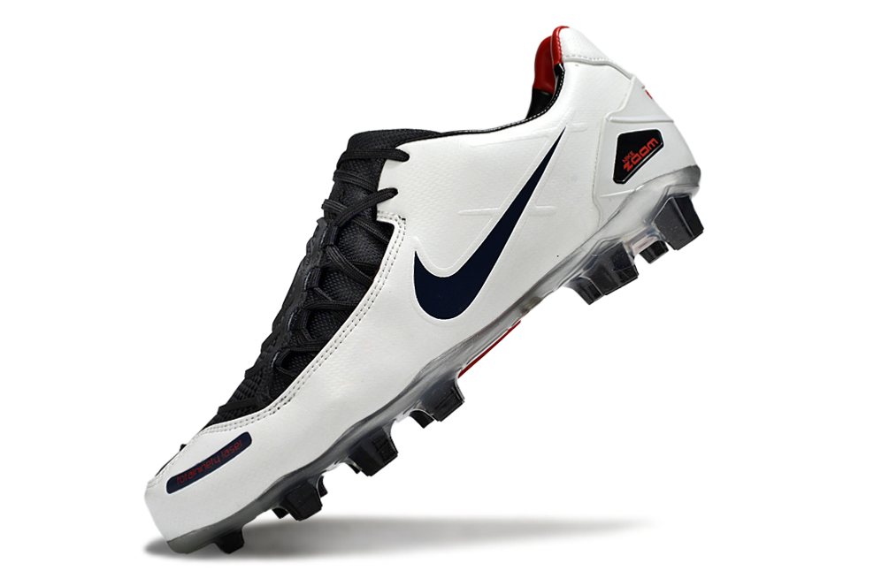 NIKE TOTAL 90 LASER I FG – WHITE / BLACK / RED