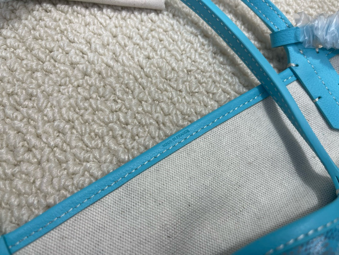 Mala Tote Goyard – Azul Turquesa