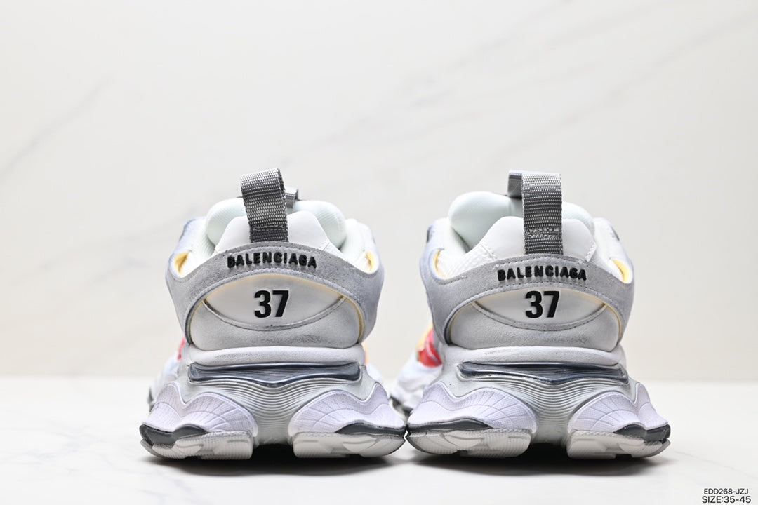 BALENCIAGA 3XL – WHITE / GREY / RED