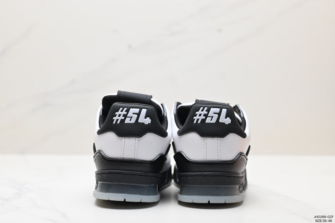 LOUIS VUITTON LV TRAINER–STYLE – WHITE / BLACK / MULTICOLOR