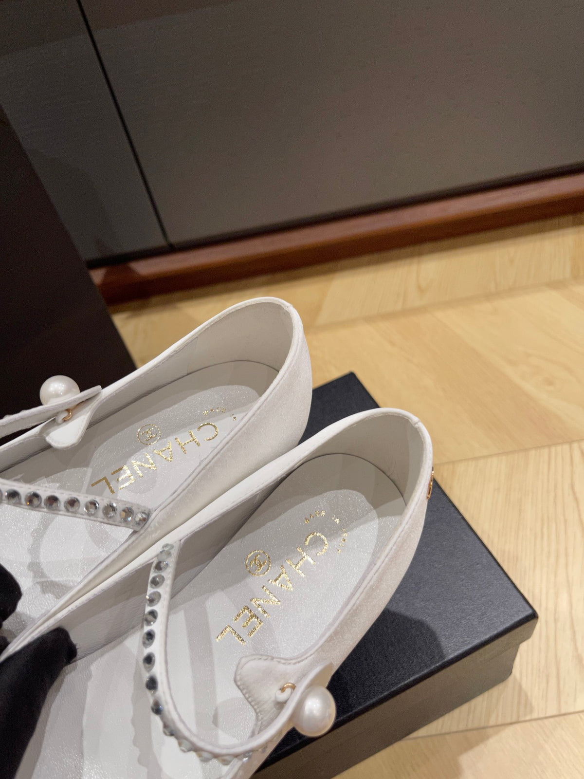 Chanel Two-Tone Mary Jane