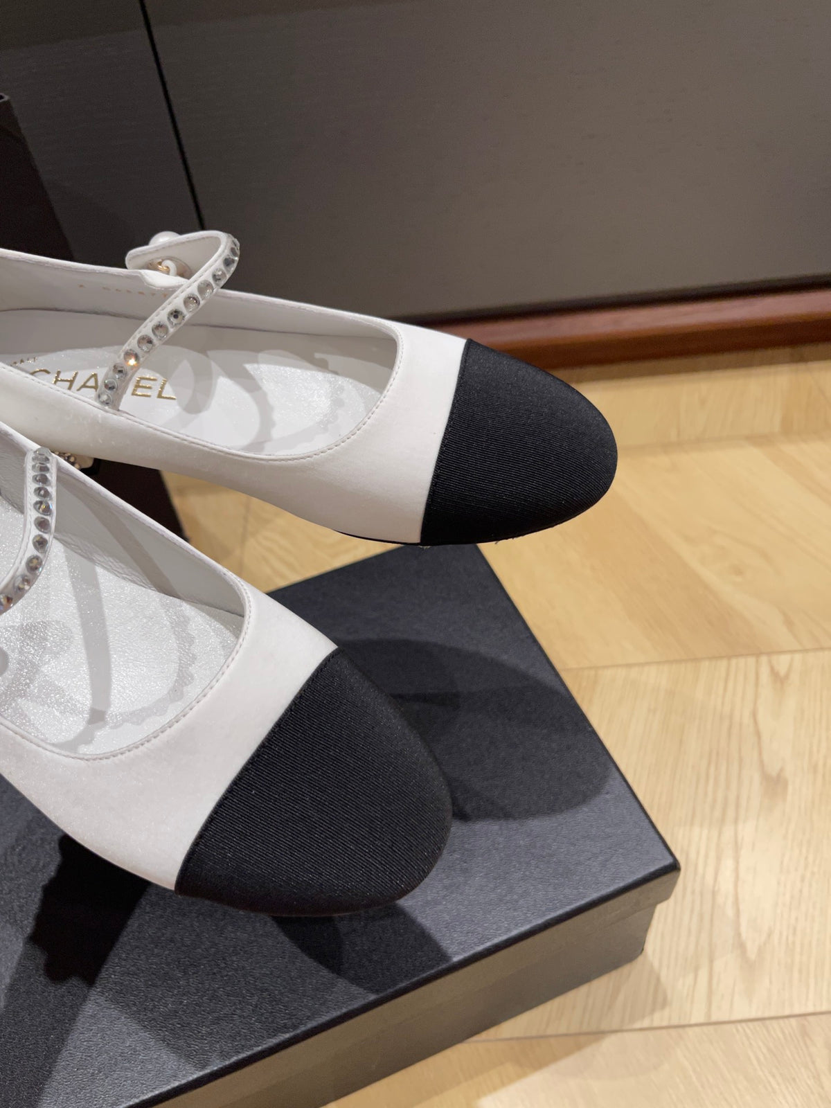 Chanel Two-Tone Mary Jane