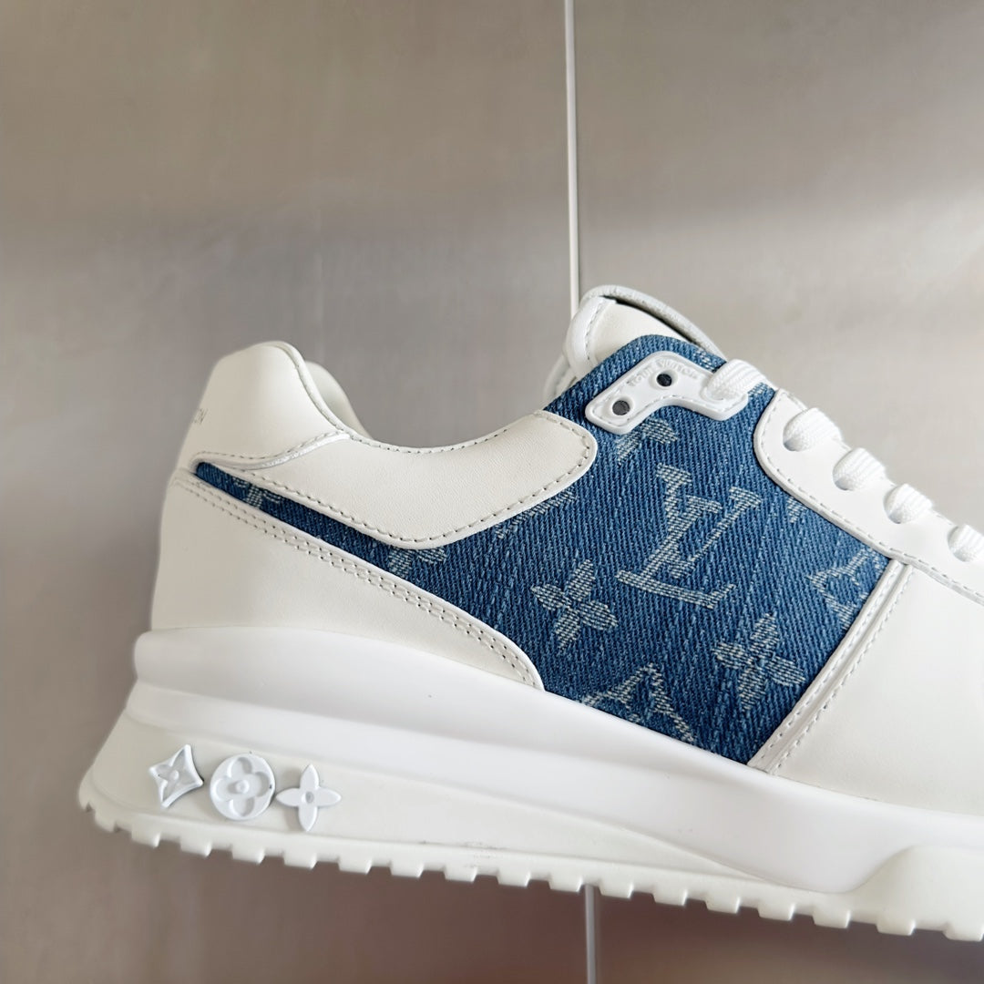 LOUIS VUITTON RUN AWAY – MONOGRAM DENIM BLUE / WHITE