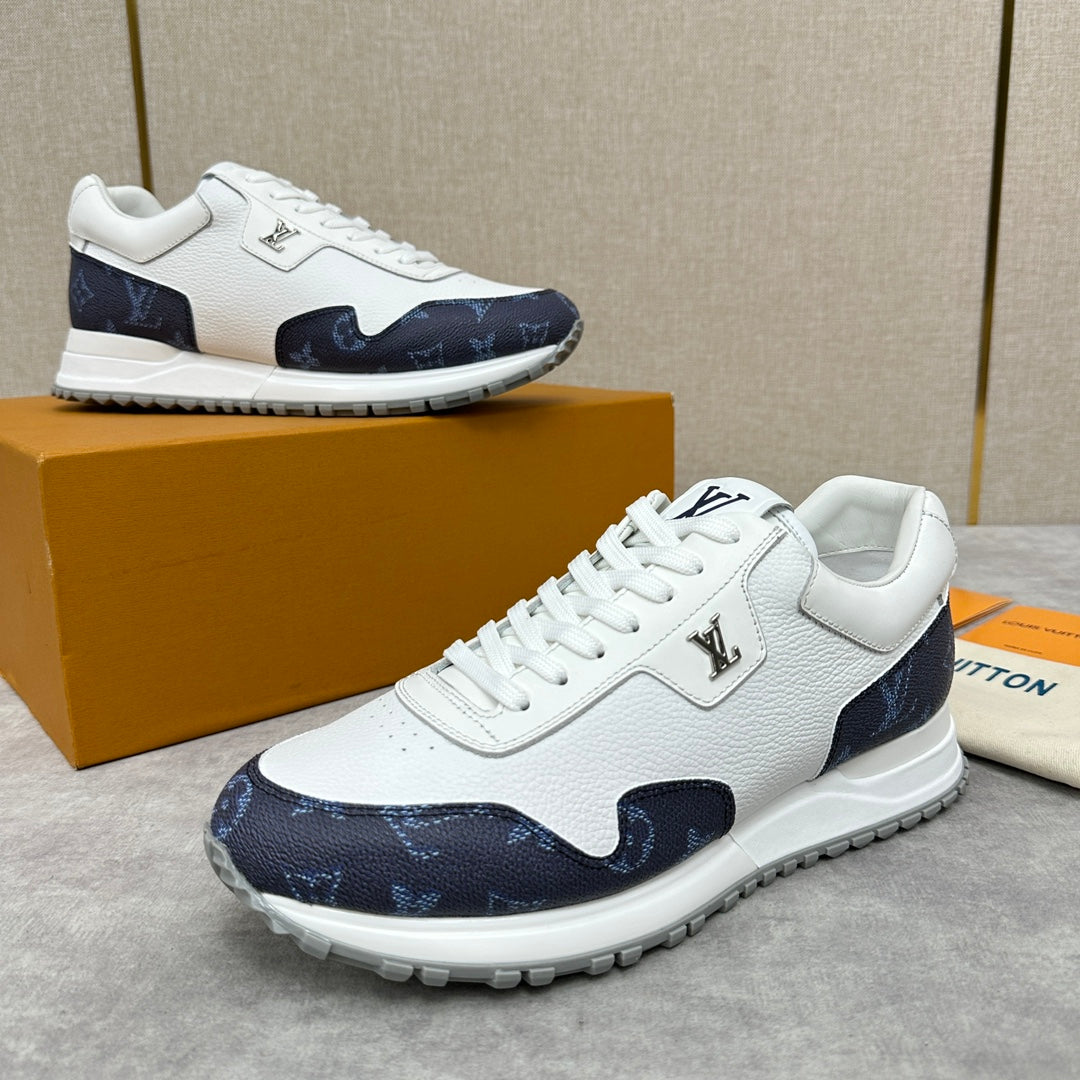 LOUIS VUITTON RUN AWAY–STYLE – WHITE / BLUE MONOGRAM