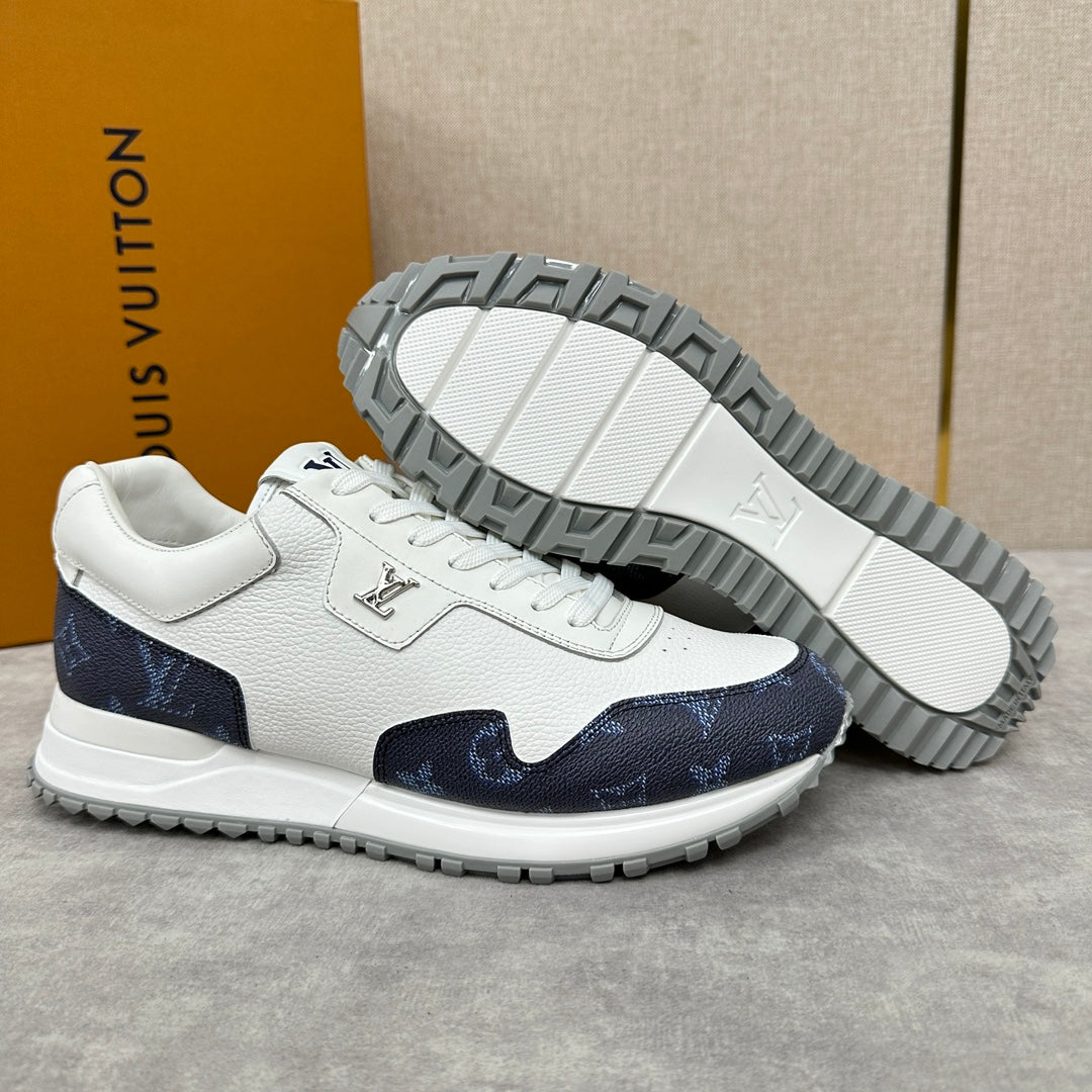 LOUIS VUITTON RUN AWAY–STYLE – WHITE / BLUE MONOGRAM