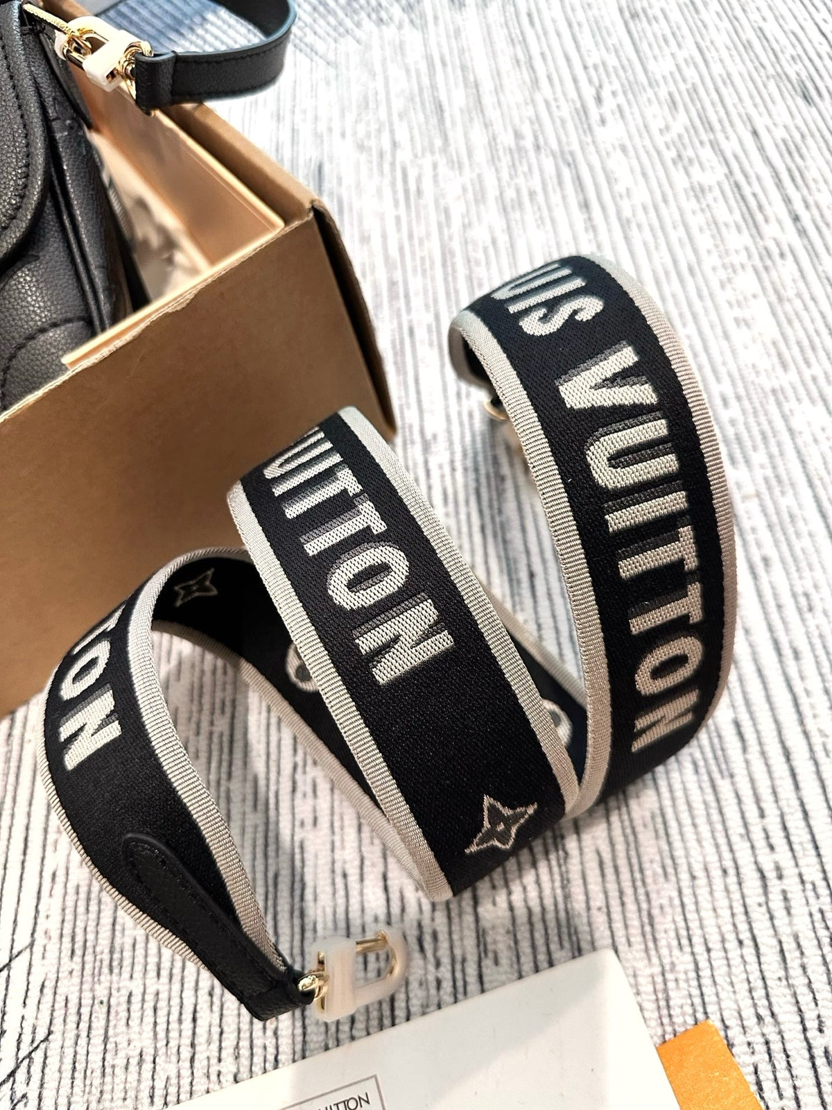 Louis Vuitton Monogram Shadow Messenger – Black