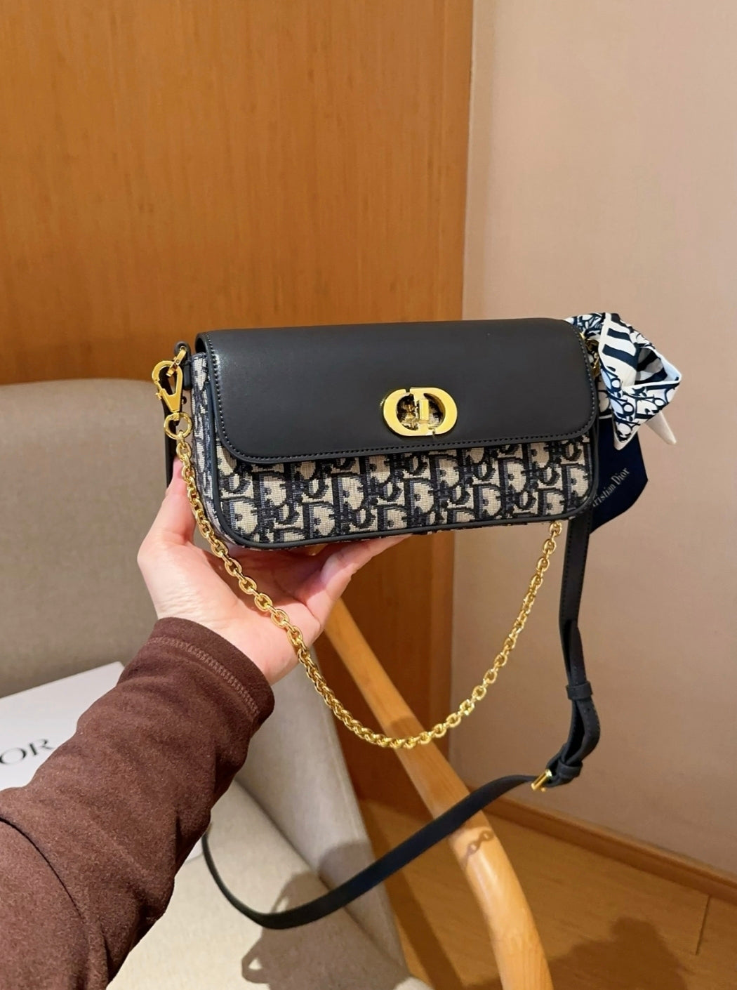 DIOR 30 MONTAIGNE – BLUE DIOR OBLIQUE
