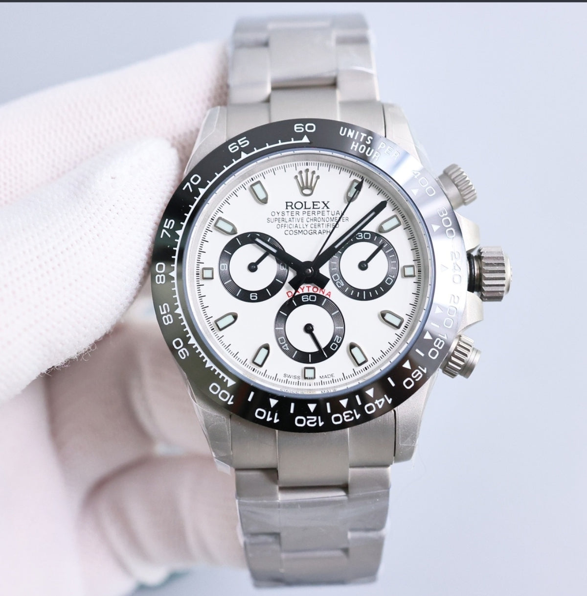 Rolex Cosmograph Daytona Blanco “Panda”