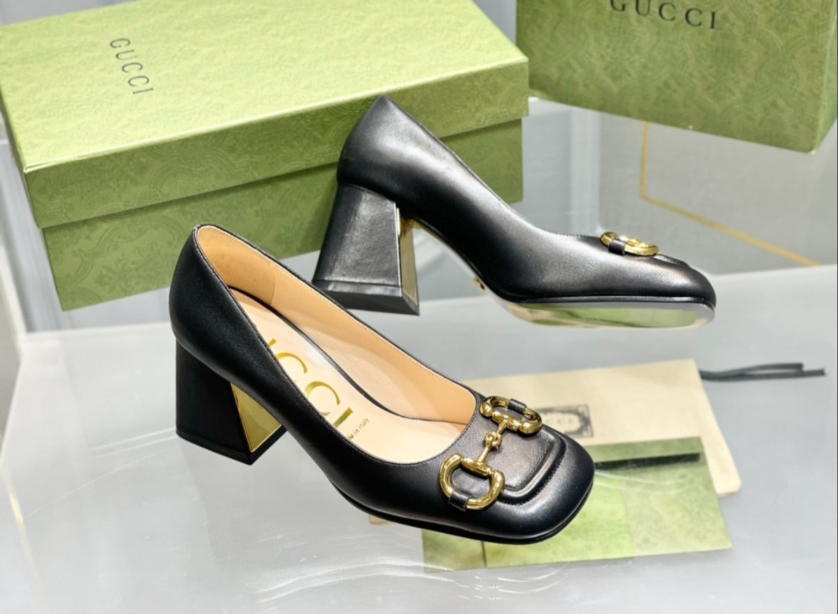 Gucci Signora Horsebit Pump
