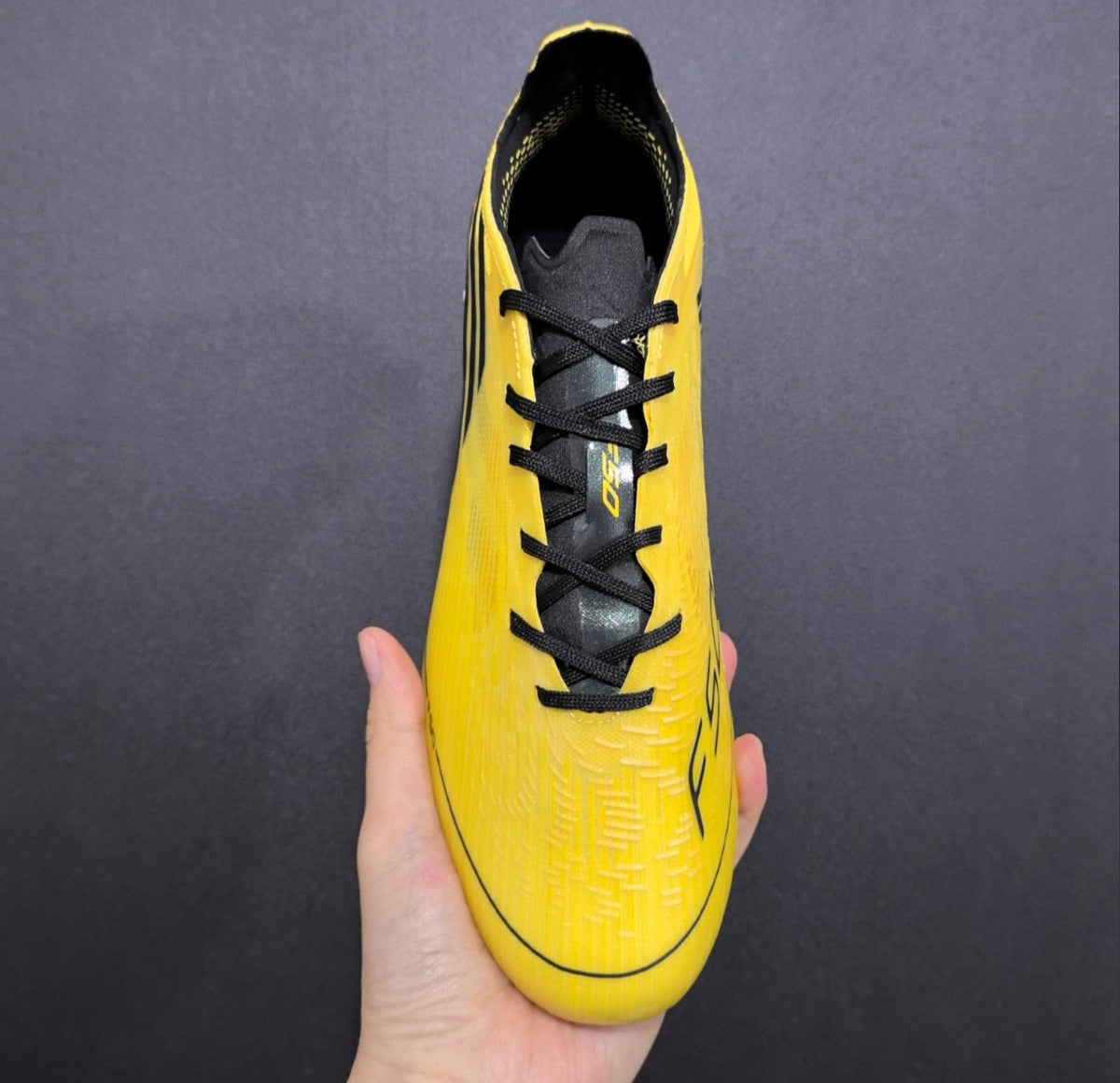 ADIDAS F50 ELITE FG – SOLAR YELLOW / BLACK