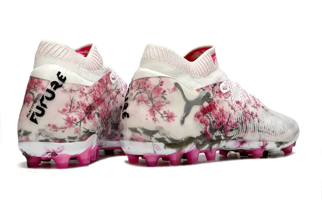 PUMA Future Z 1.4 Neymar Jr. FG/AG – White/Pink Floral 🌸⚽