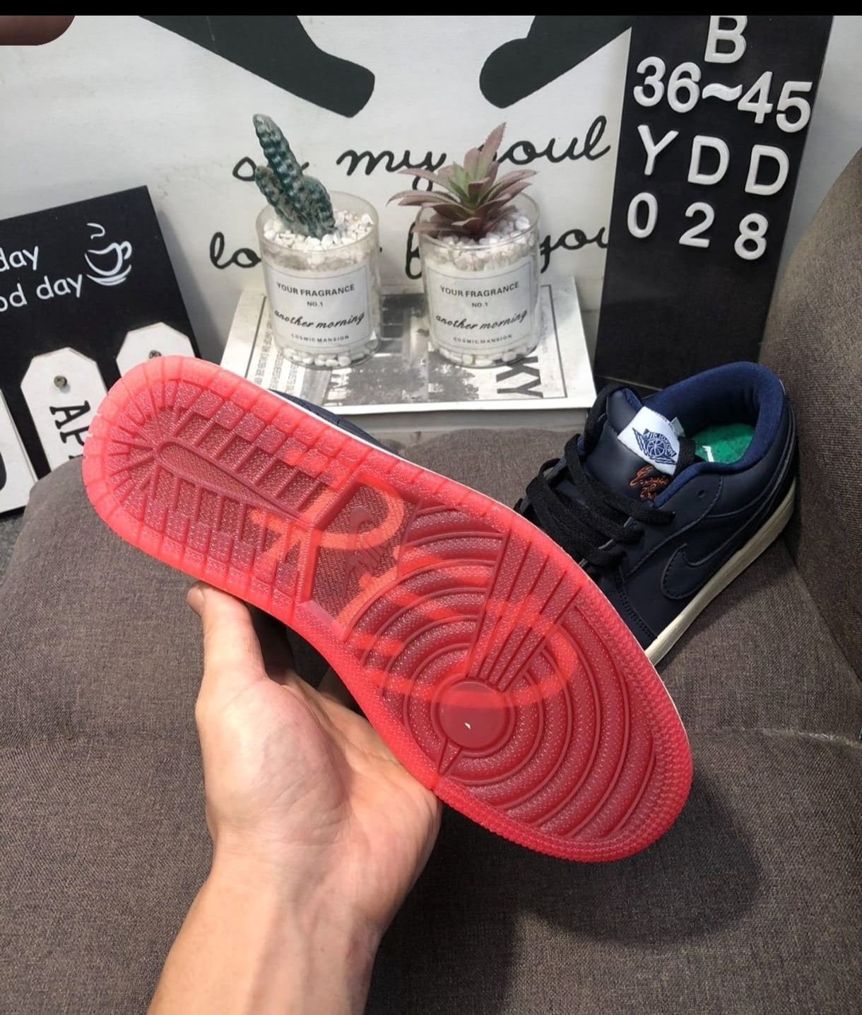 Air Jordan 1 Low SE Craft “Obsidian / Red”