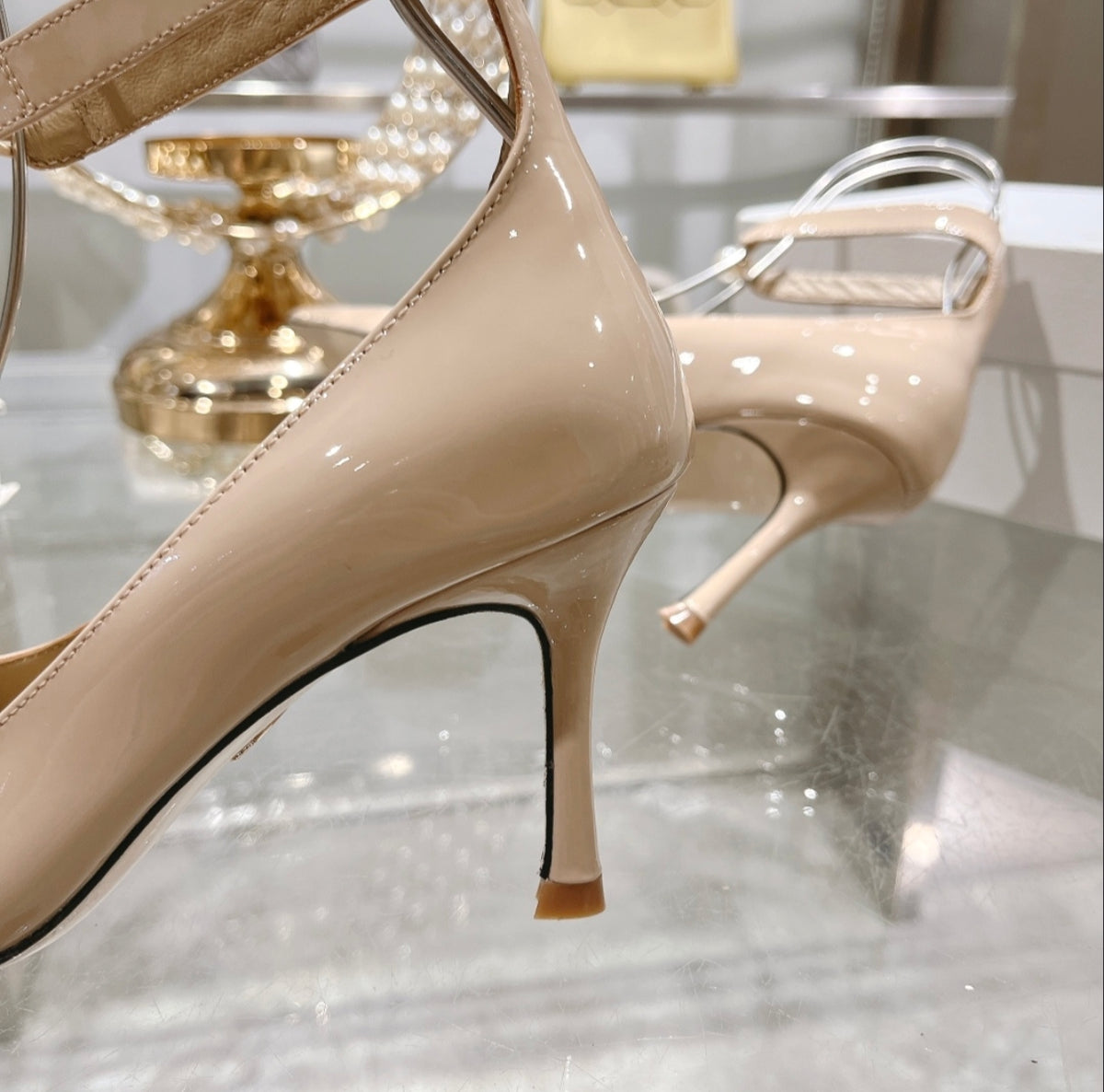 Dior Pearl Ankle-Strap Pump