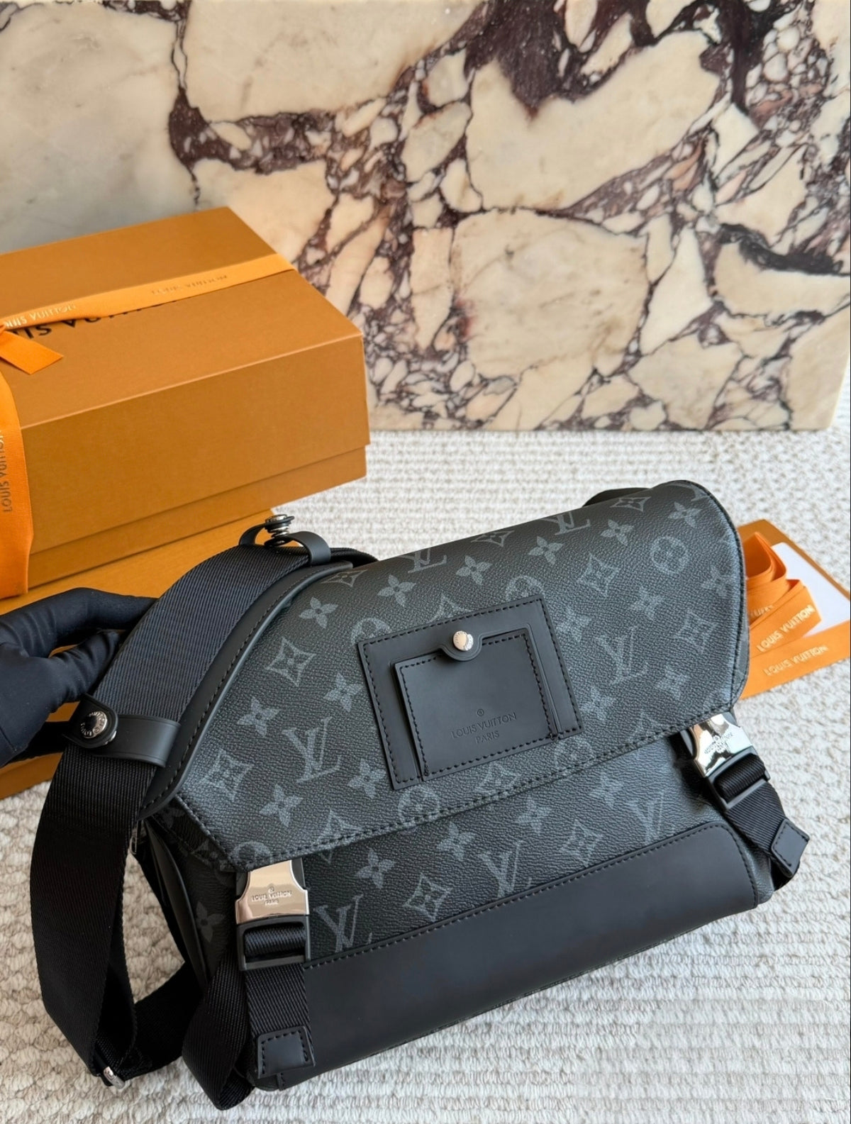 Louis Vuitton Monogram Eclipse Messenger Bag