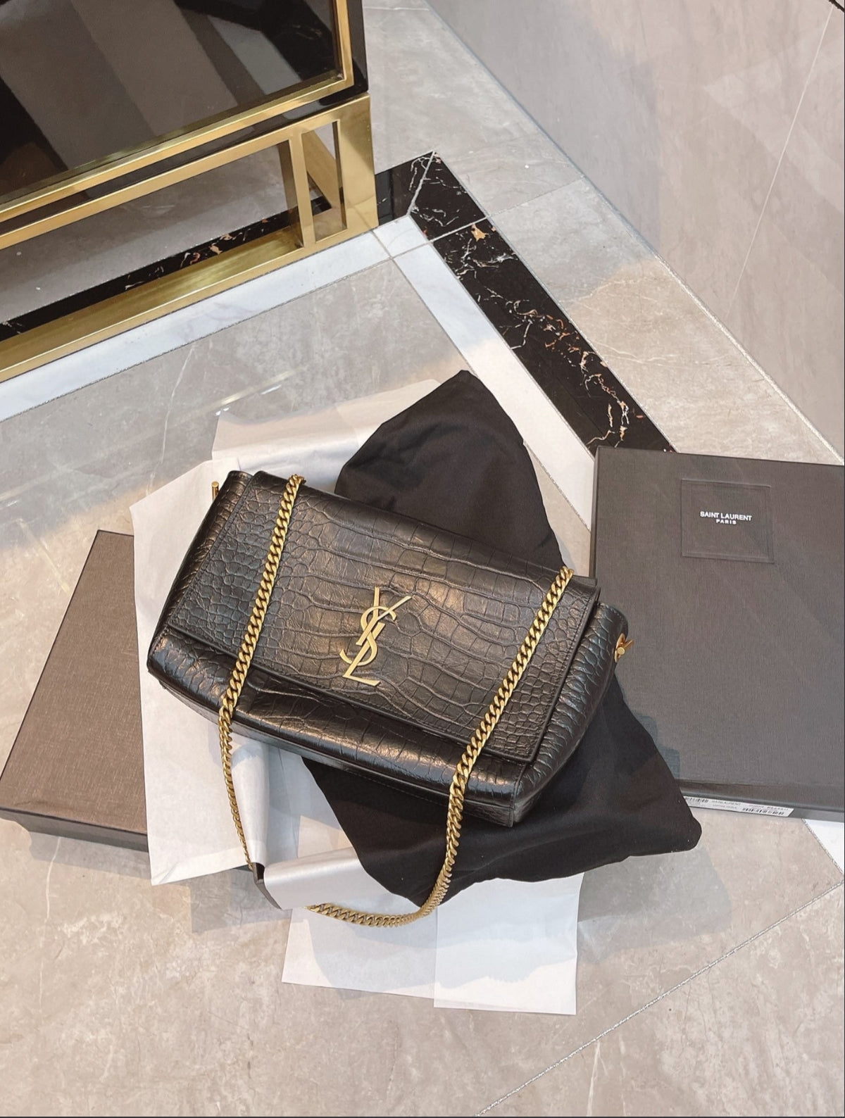 Saint Laurent Cassandre Chain Wallet