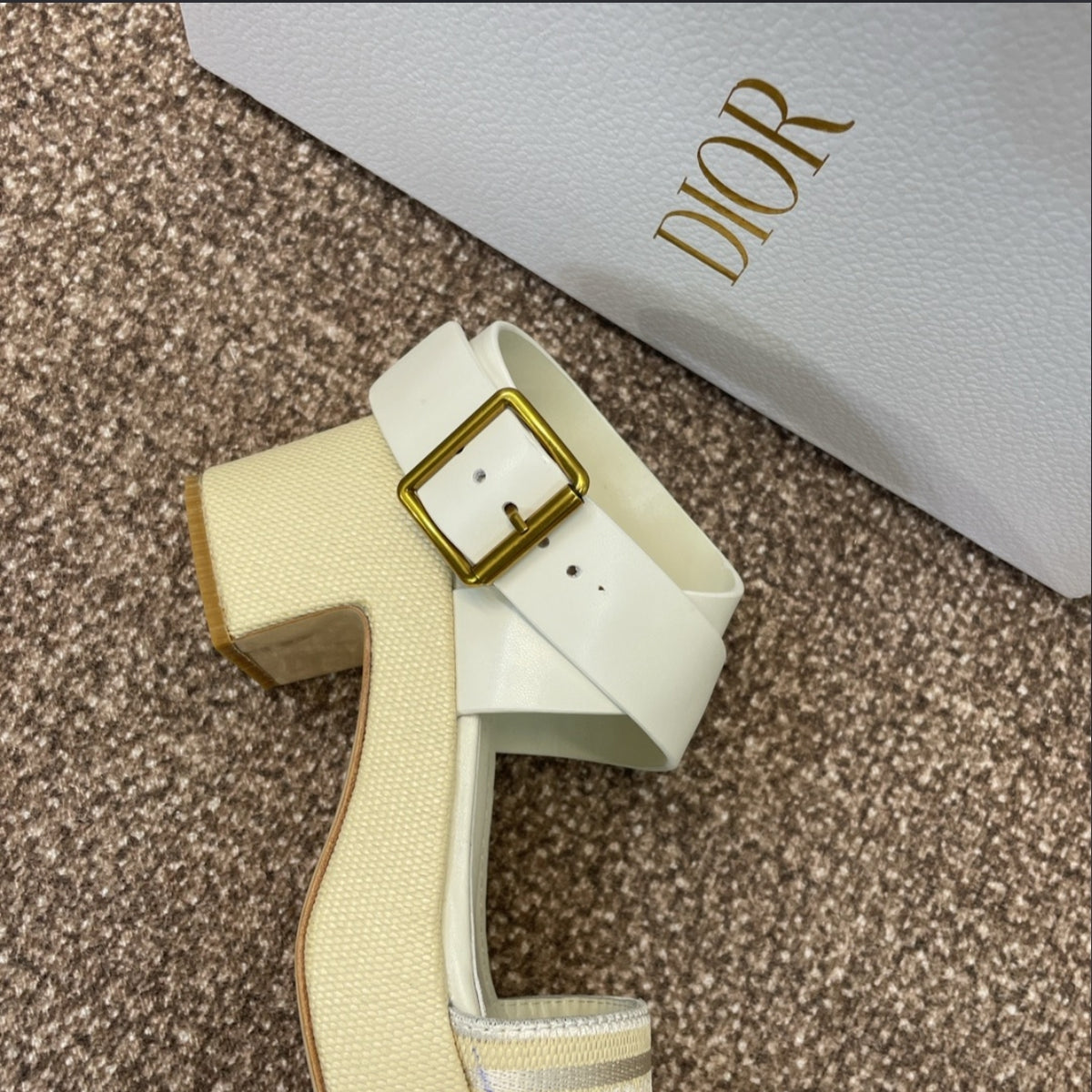 Dior Dway Platform / Ankle-Strap Sandal