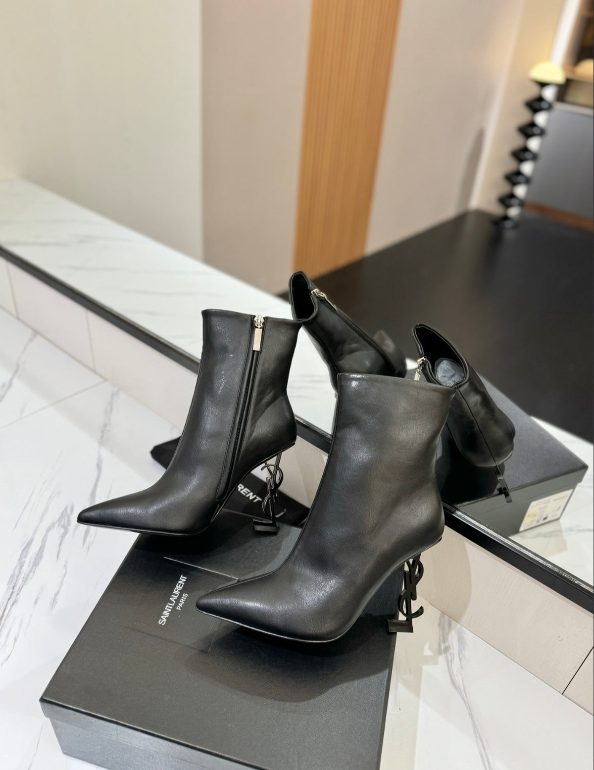 Saint Laurent Opyum Booties