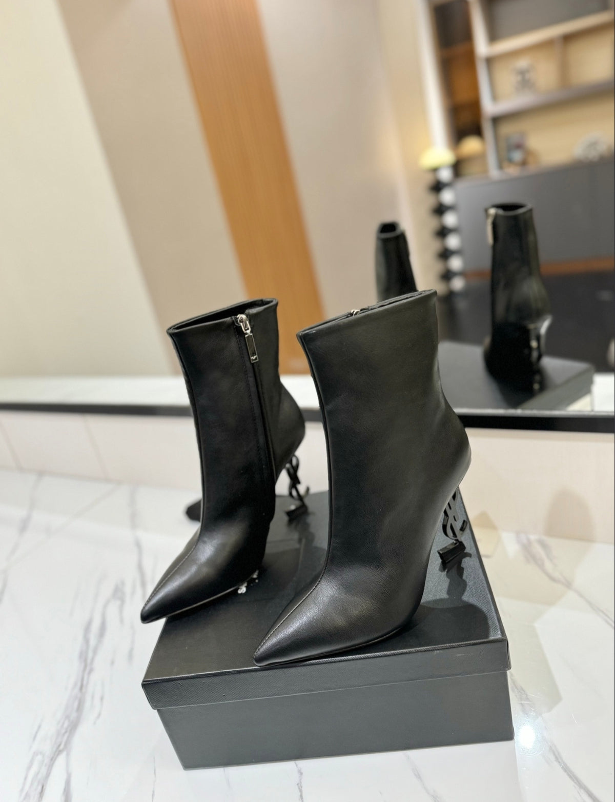Saint Laurent Opyum Booties