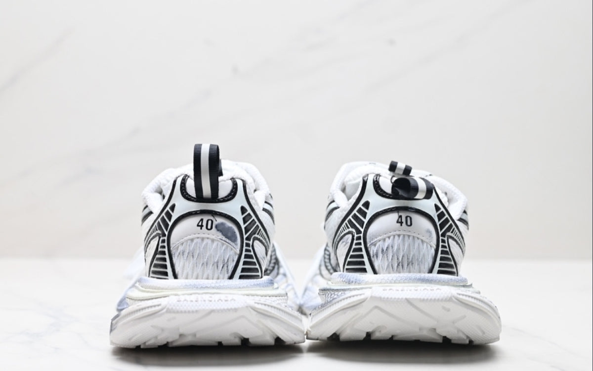 BALENCIAGA 3XL SUMMER MESH – WHITE / SILVER